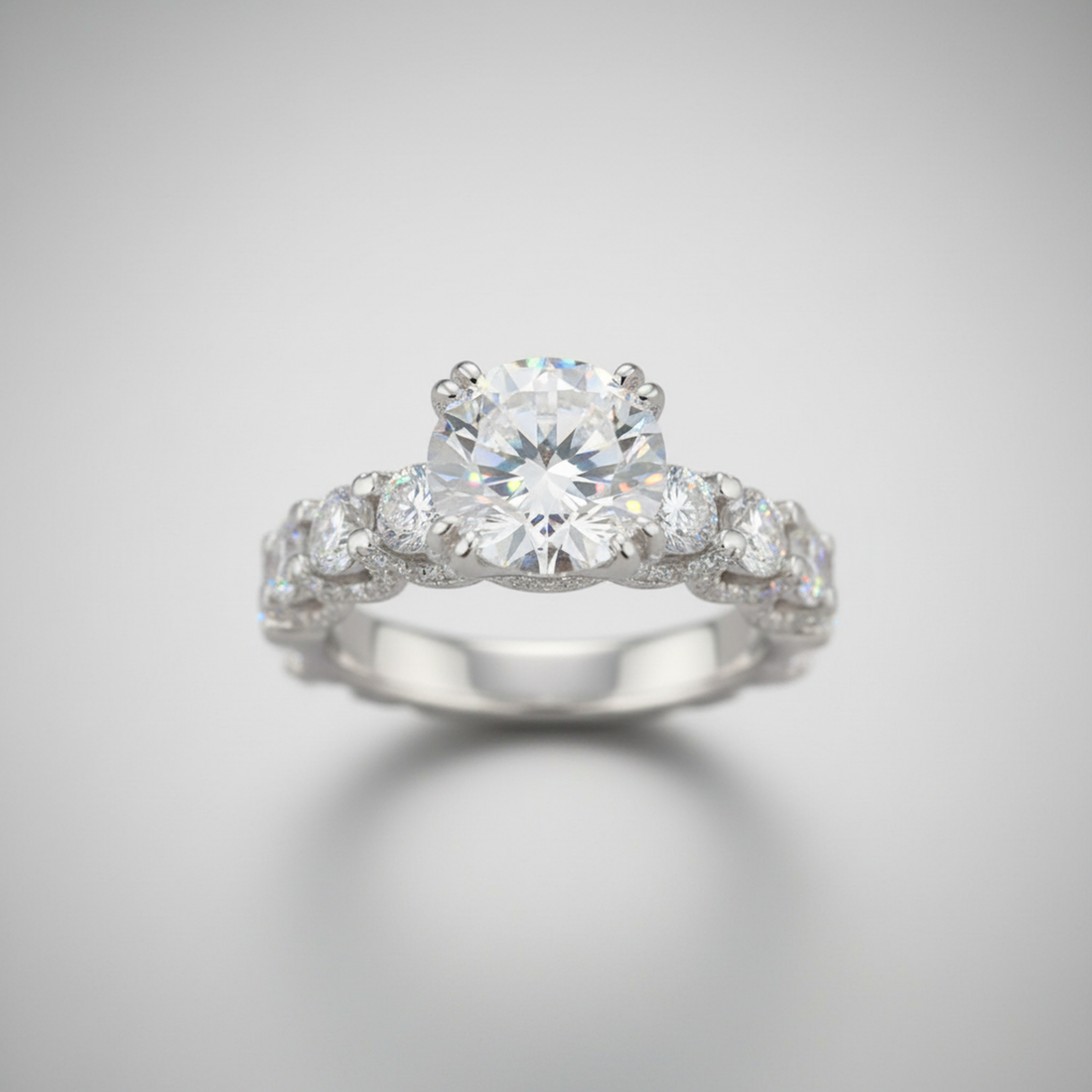 5ct Round Eternity Ring — image 5