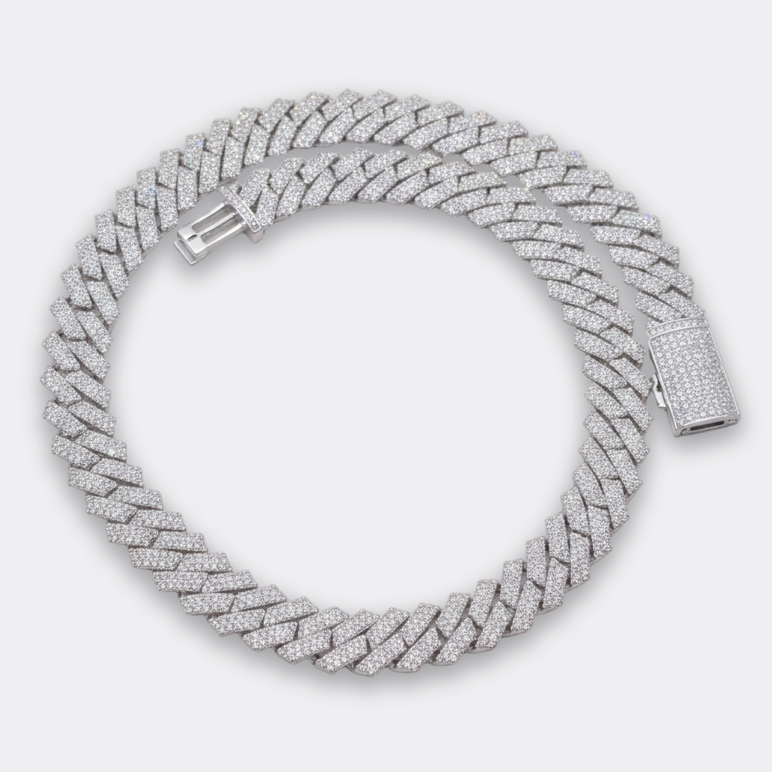 14mm Two-Tone Cuban Necklace — image 1