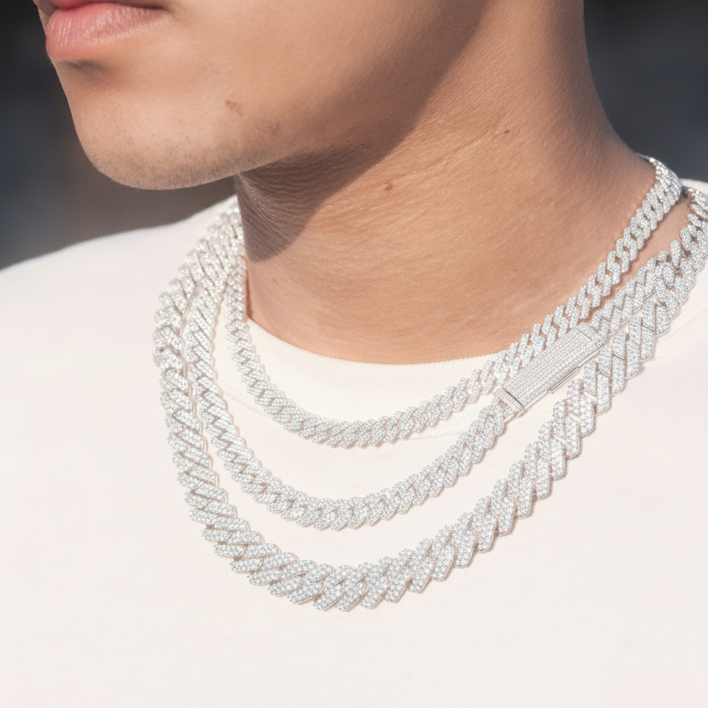 8mm Iced Cuban Chain — image 3