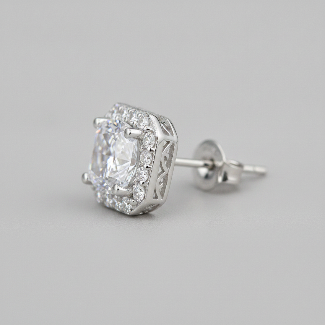 Oval Stud Earrings — image 2