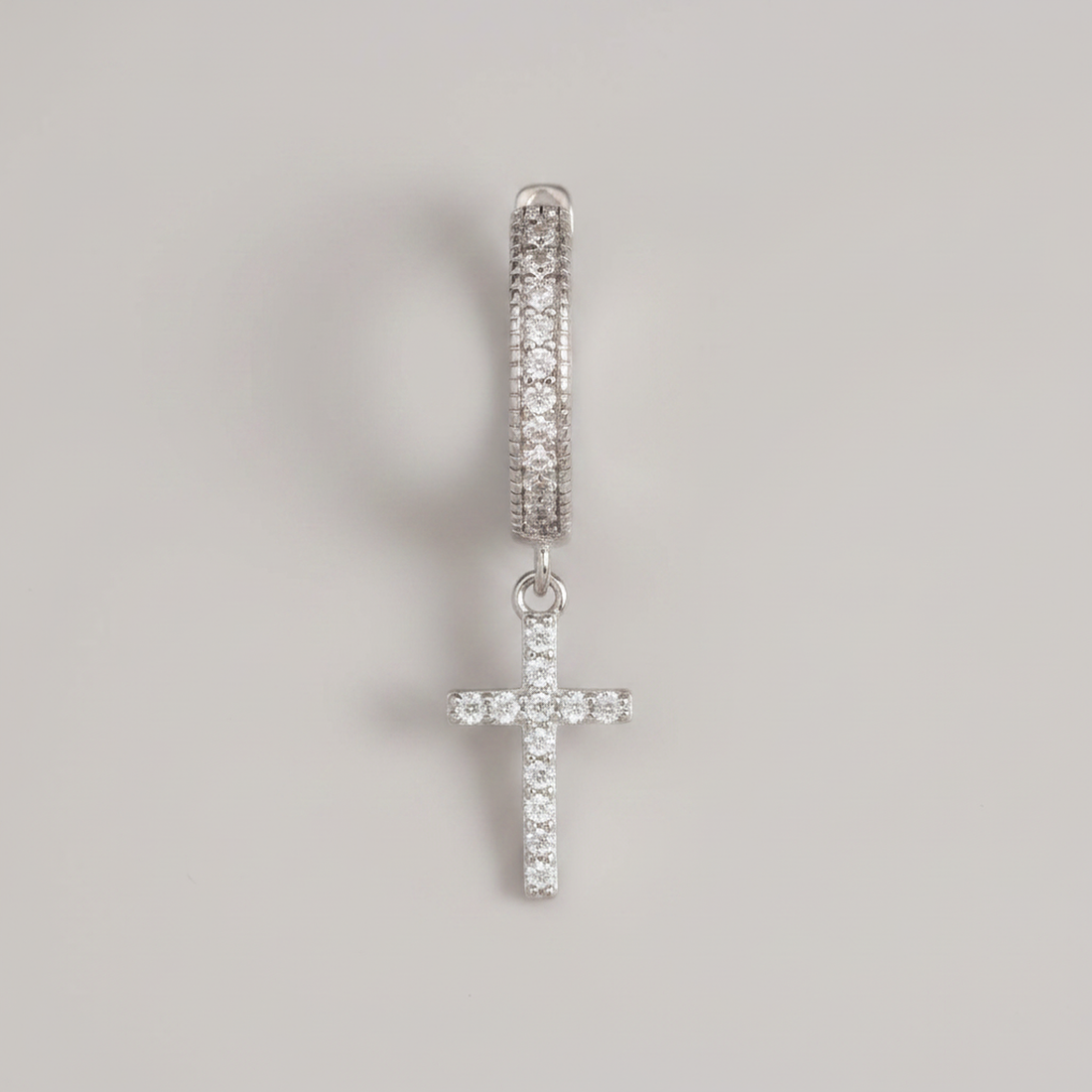 Iced Cross Studs — image 1