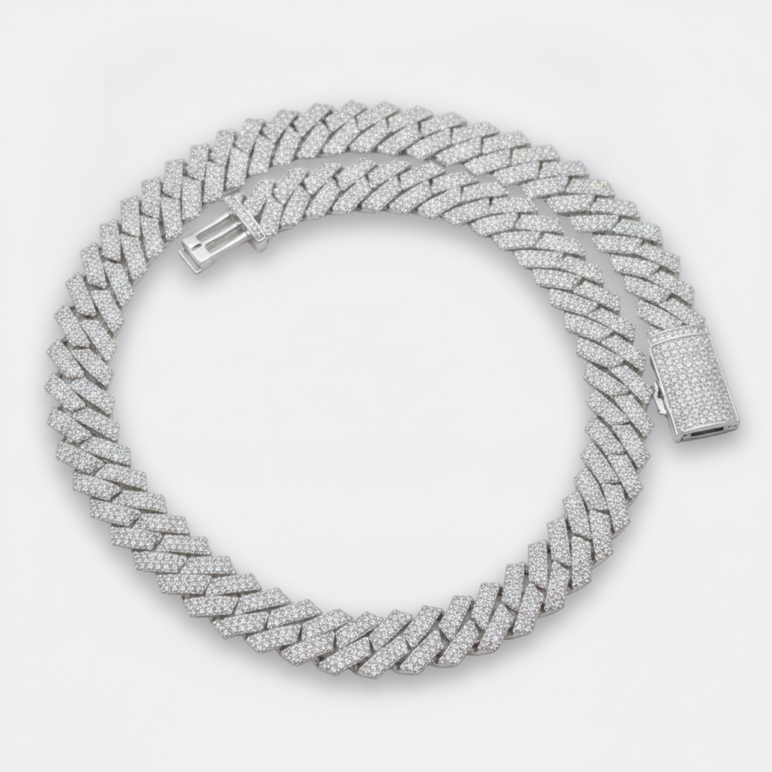 14mm Two-Tone Cuban Necklace — image 4