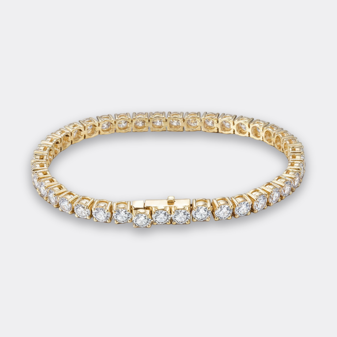 Gold Tennis Bracelet — image 1