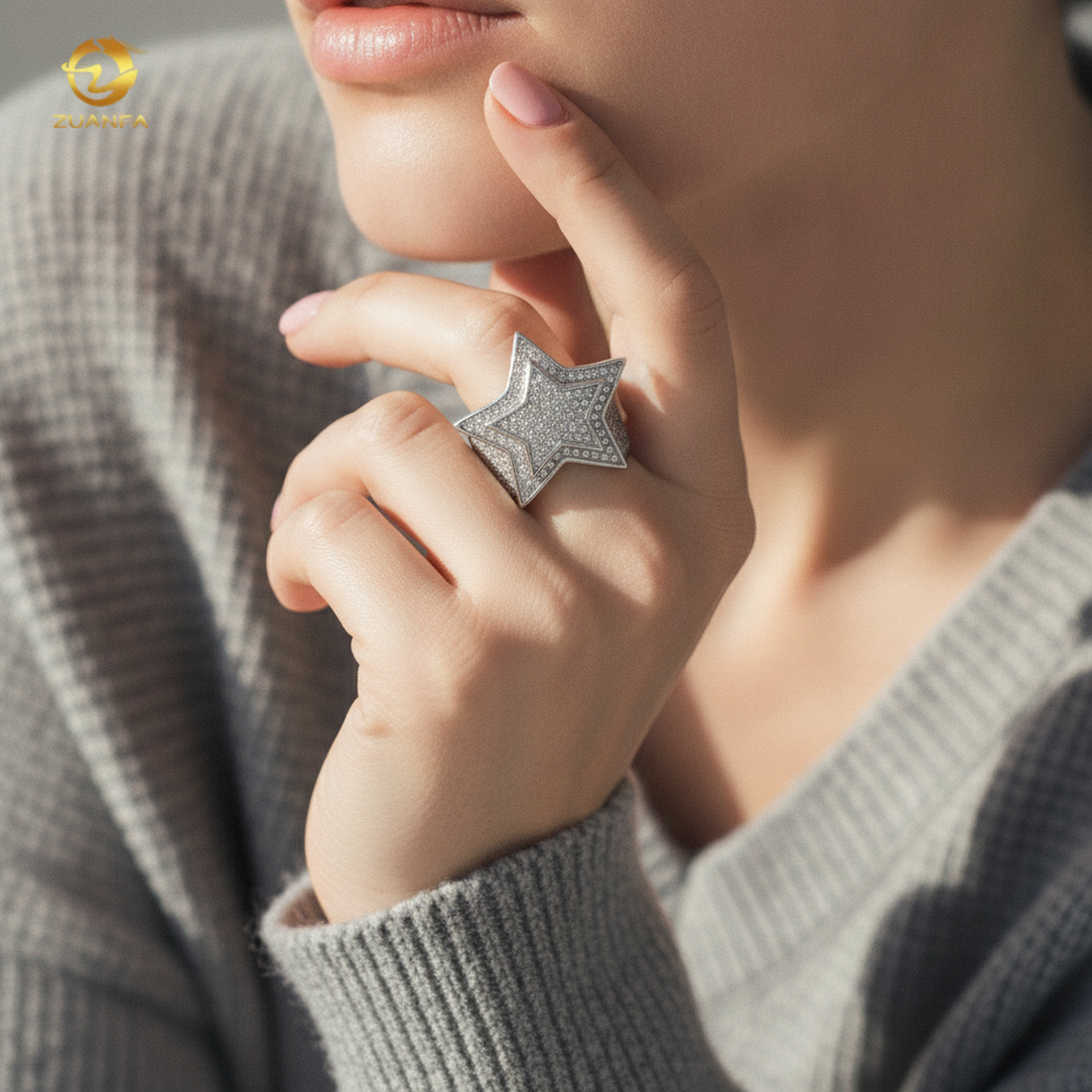 Iced Star Ring — image 2