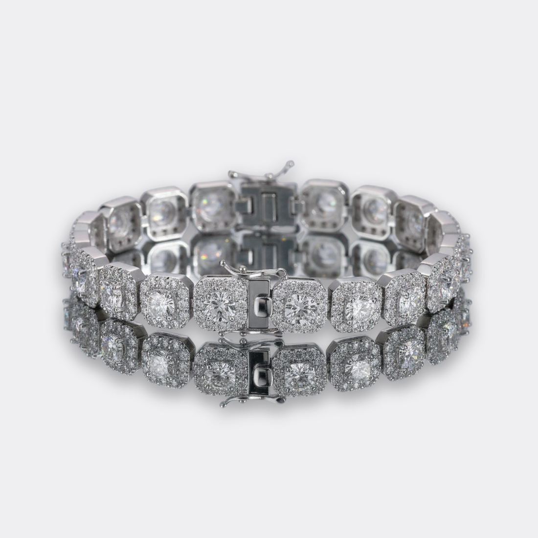 10mm Iced Cuban Bracelet — image 1