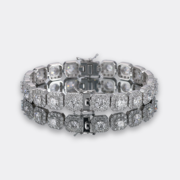 10mm Iced Cuban Bracelet