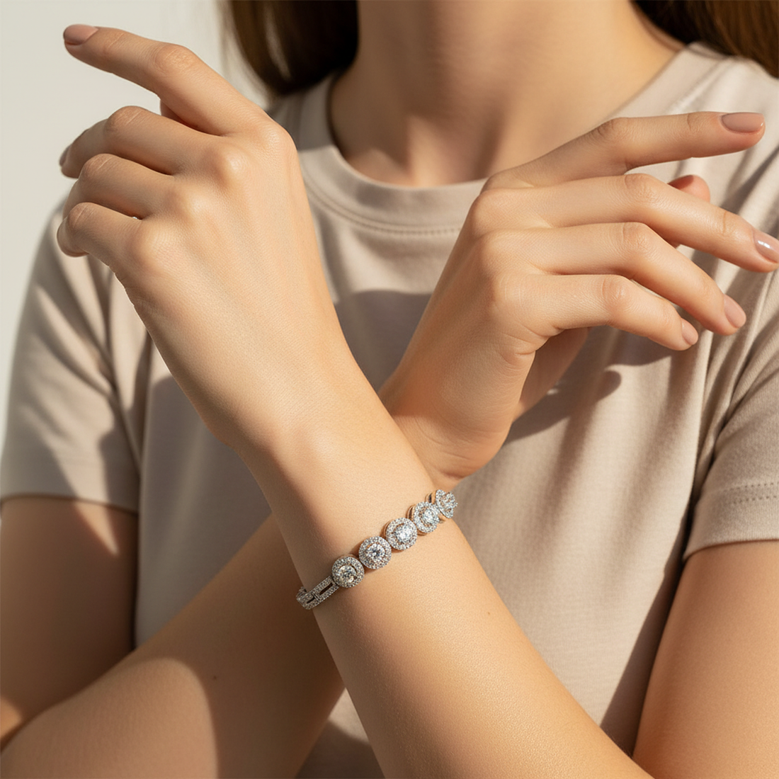 Silver Station Bracelet — image 3