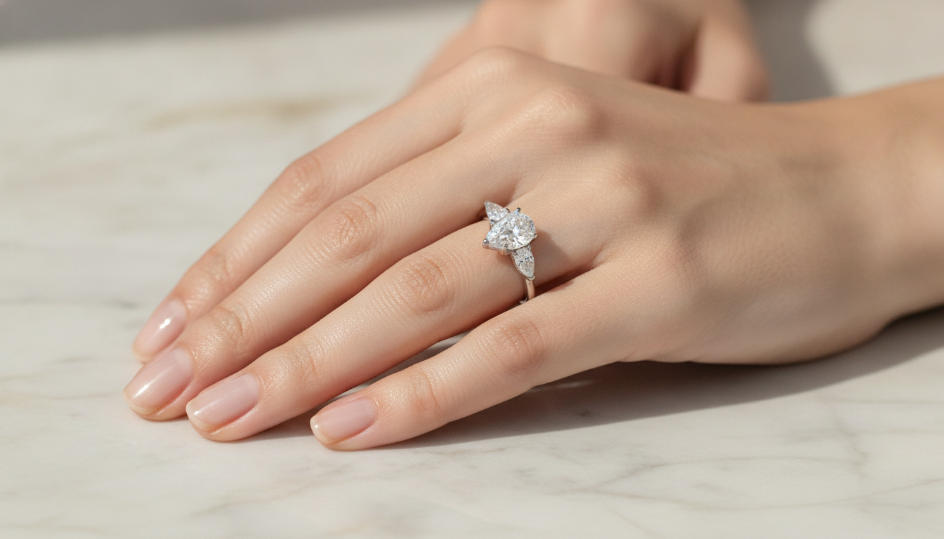 Pear Shaped Moissanite: The Complete Buying Guide