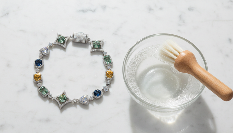 How to Clean Iced Out Jewelry (Without Killing the Shine)