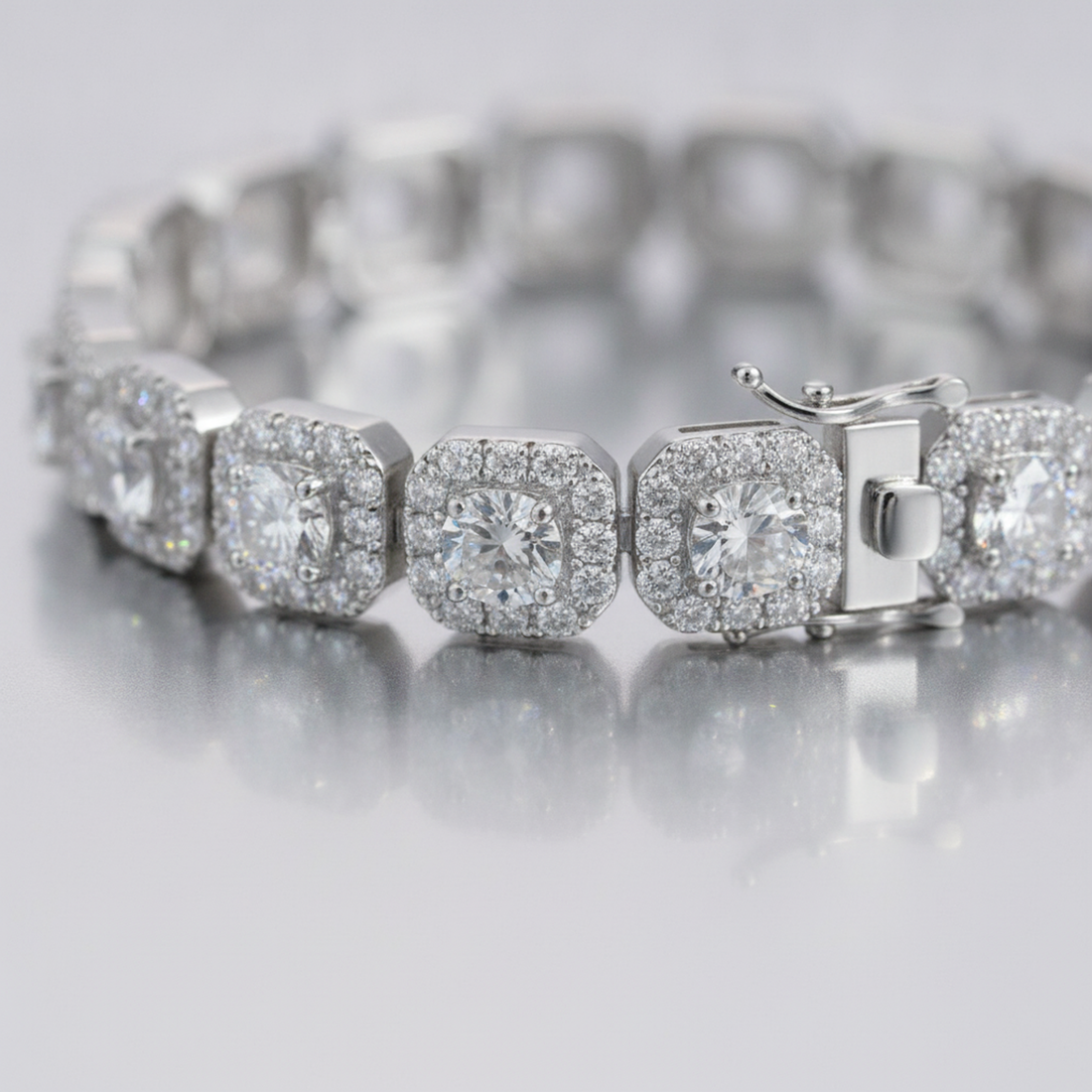 10mm Iced Cuban Bracelet — image 4