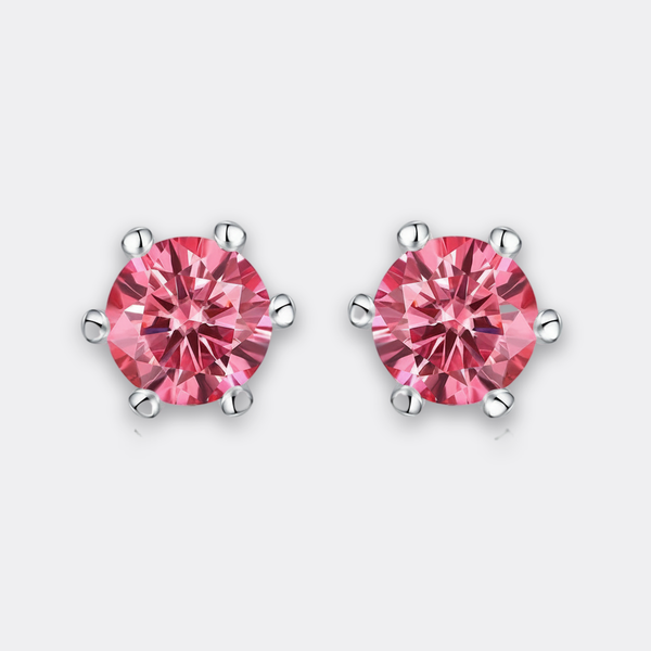 Rose Round Studs