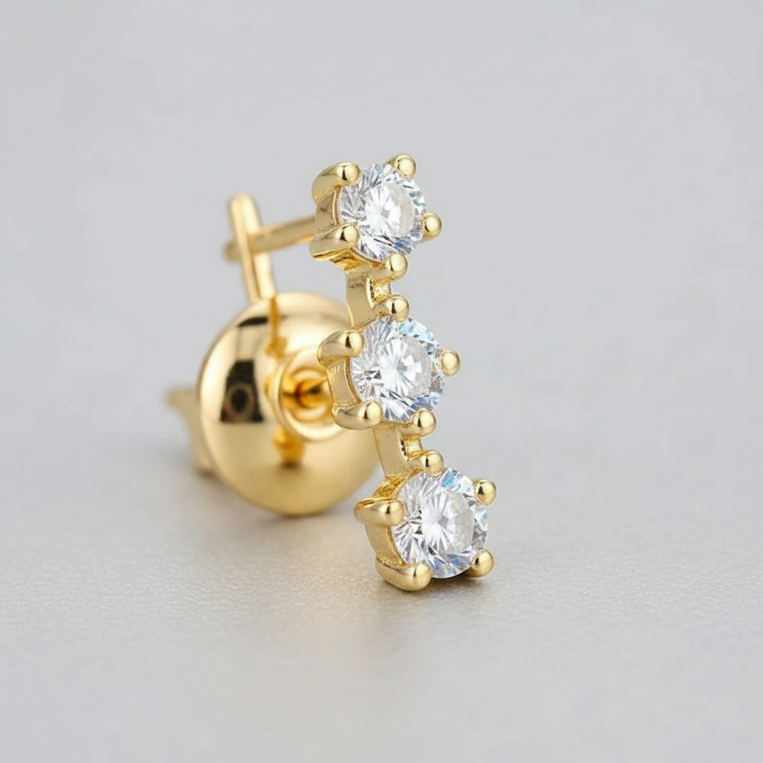 Three-Stone Studs — image 2