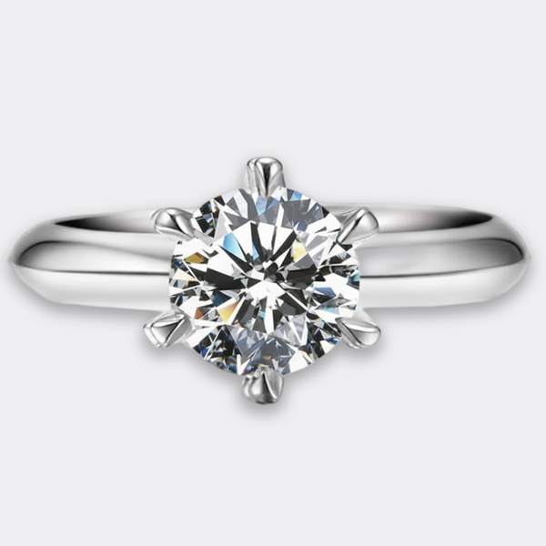 1ct Round Solitaire Ring