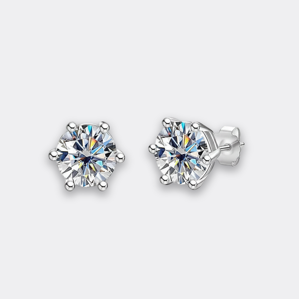 Round Iced Studs