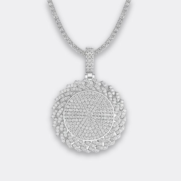 Iced Medallion Pendant