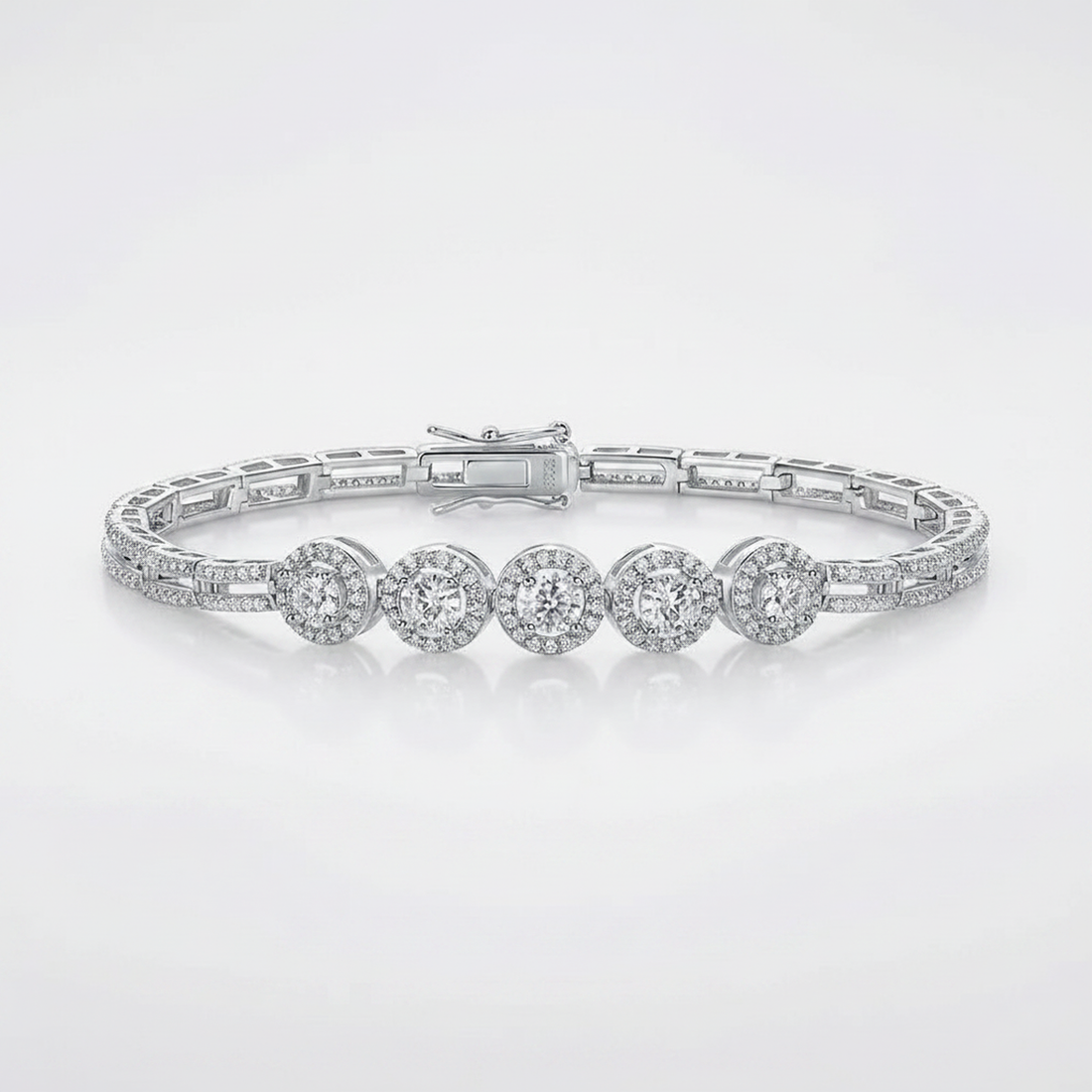 Silver Station Bracelet — image 1