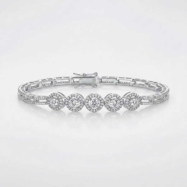Silver Station Bracelet