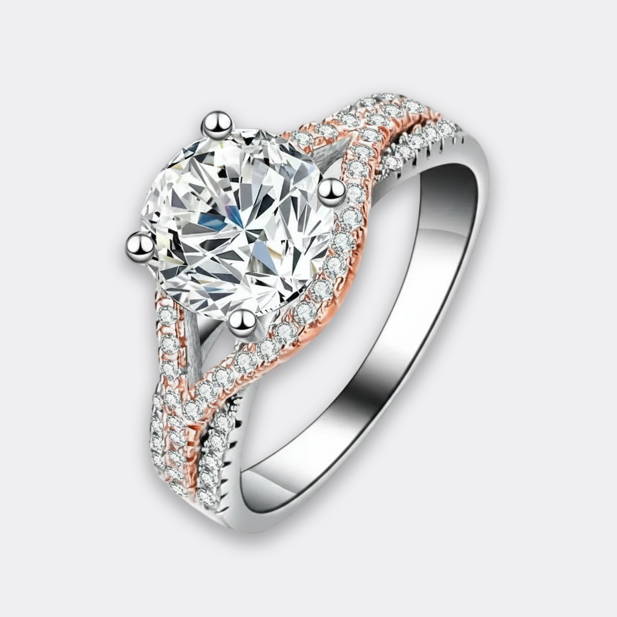 2ct Round Solitaire Ring