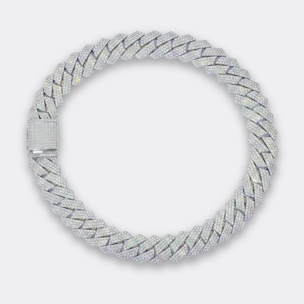 18mm Iced Cuban Chain
