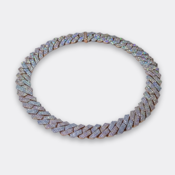 14mm Two-Tone Cuban Link