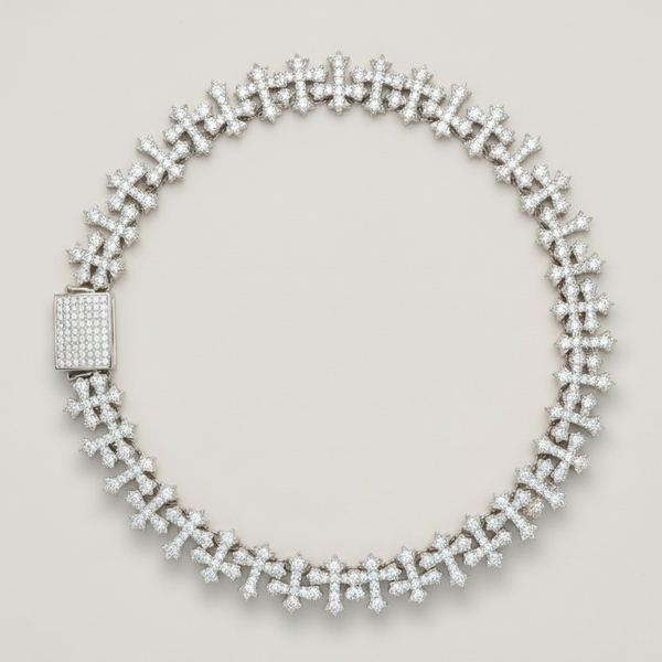Cross Link Cuban Chain