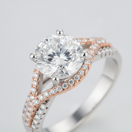 2ct Round Solitaire Ring close-up
