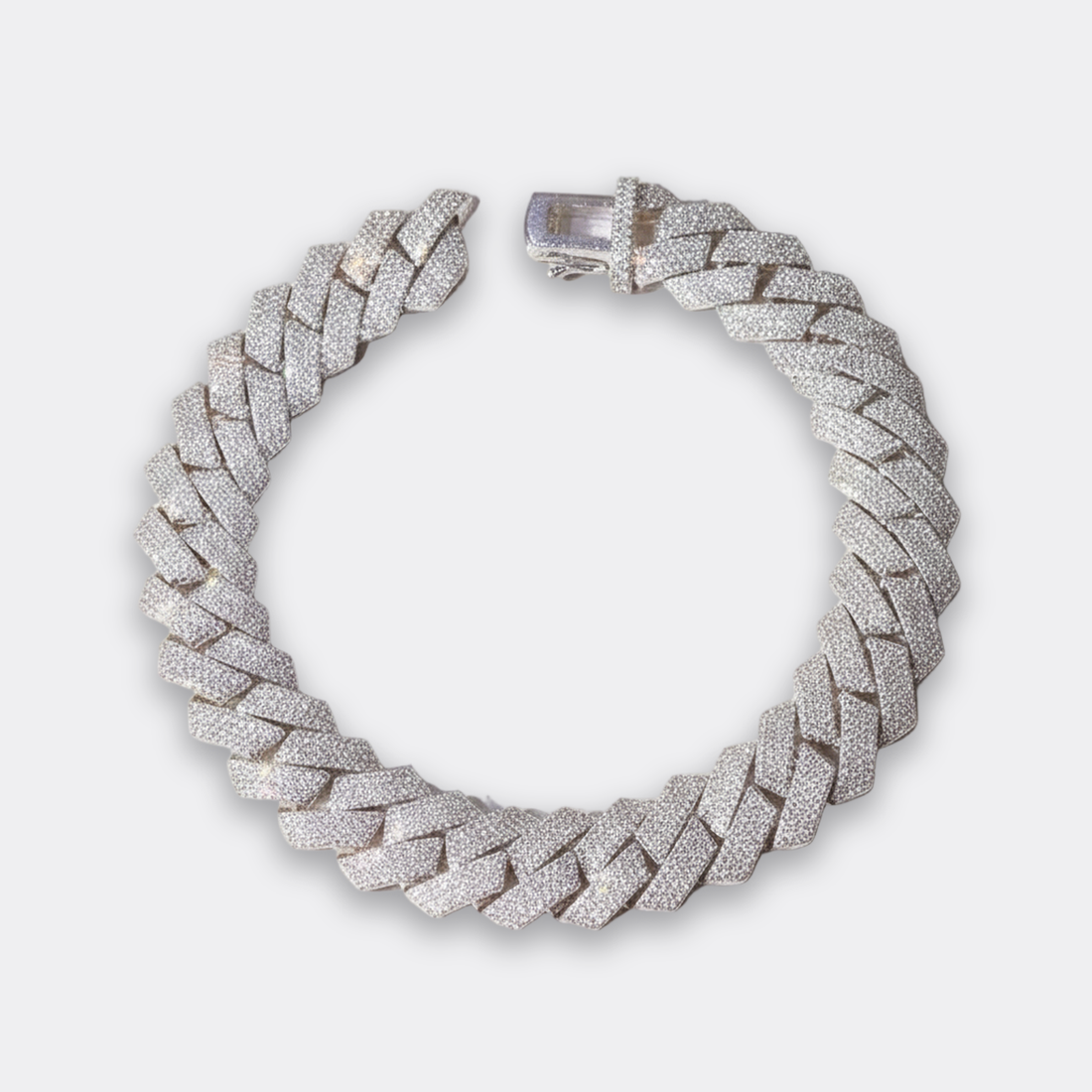 20mm Iced Cuban Bracelet — image 1