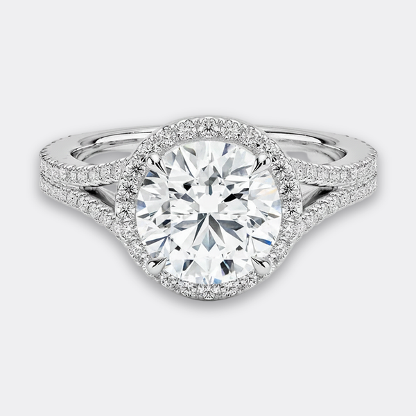 6-Prong Round Solitaire Ring