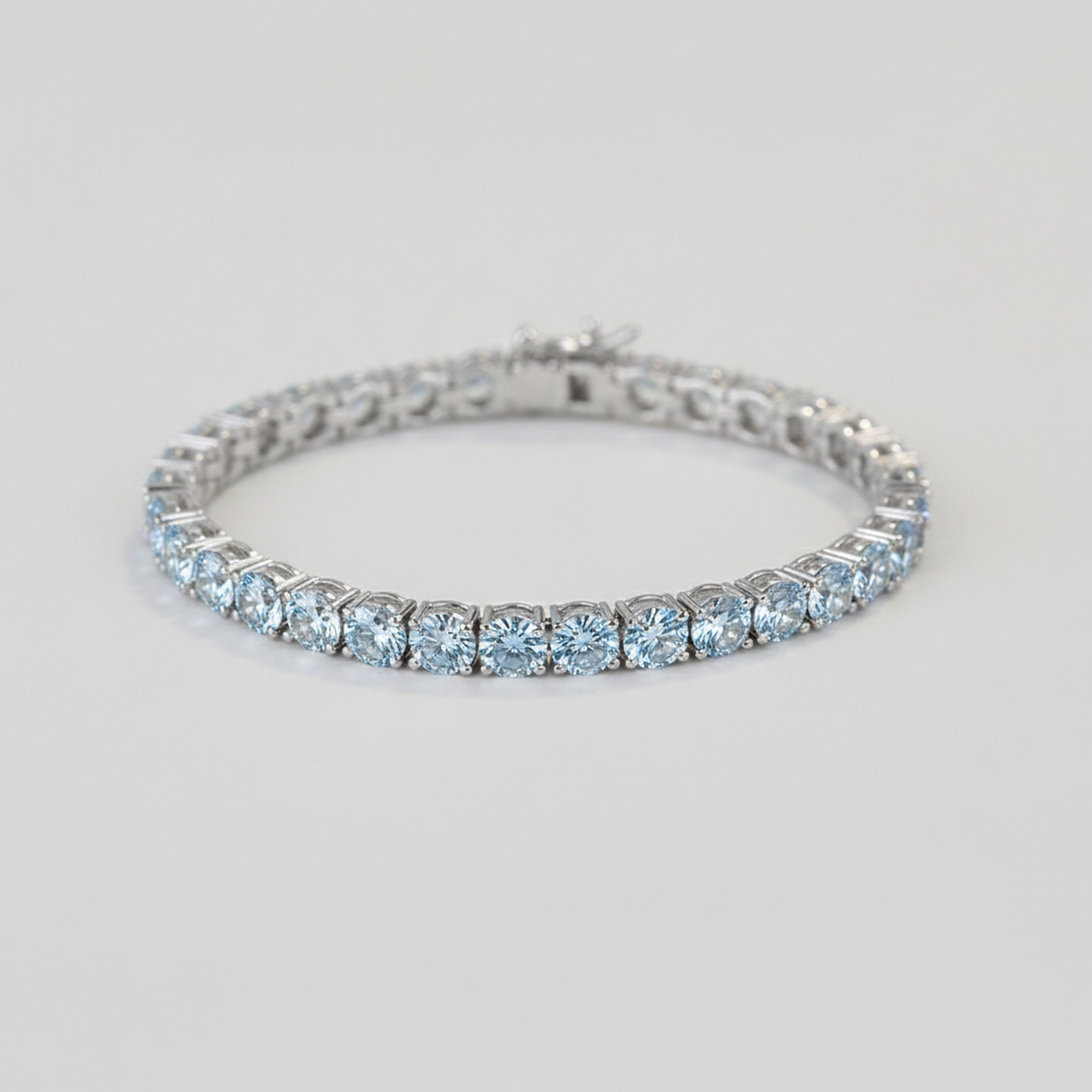 3mm Round Tennis Bracelet detail