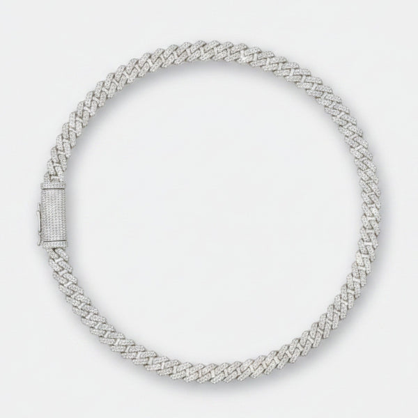 8mm Iced Cuban Chain