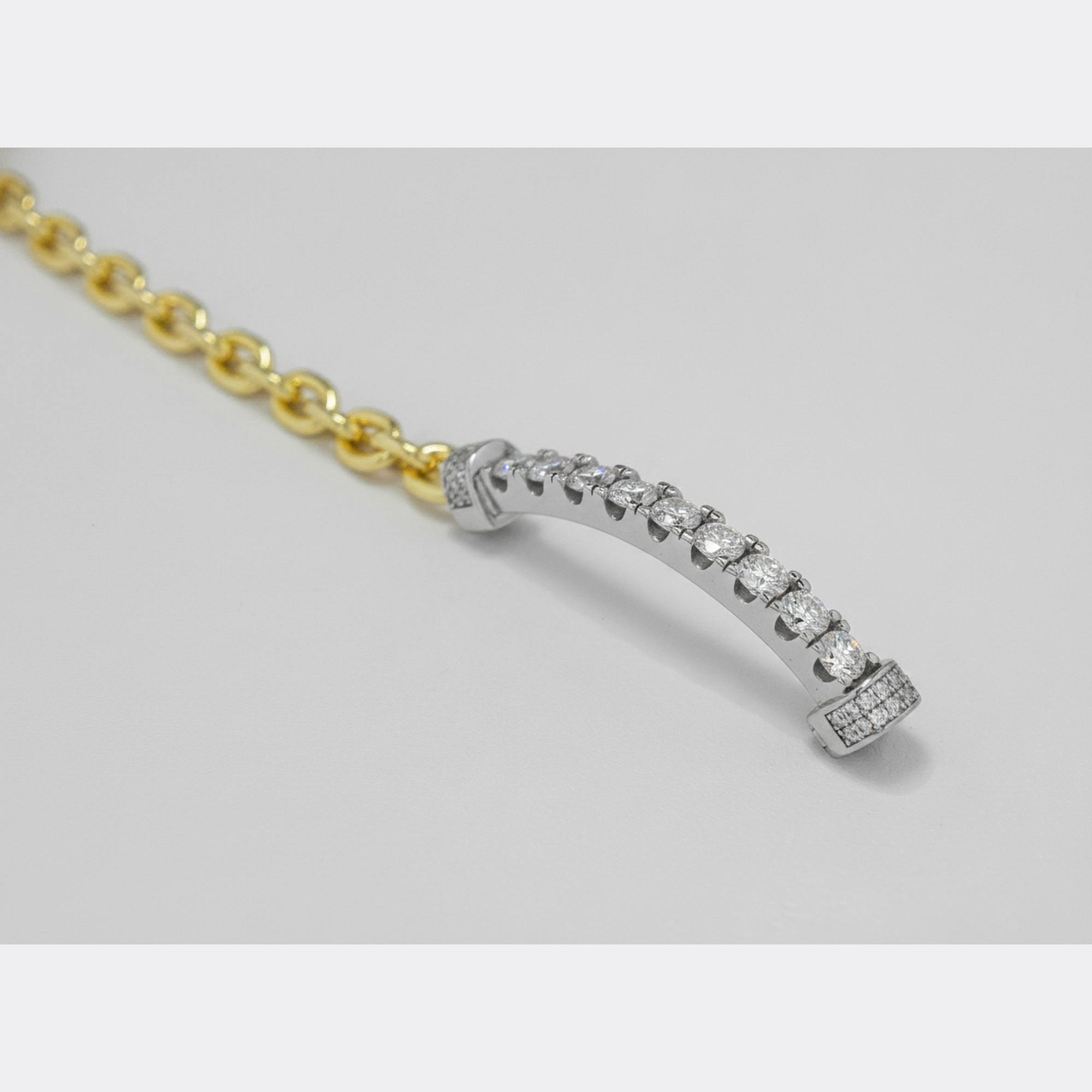 4mm Iced Cuban Bracelet detail