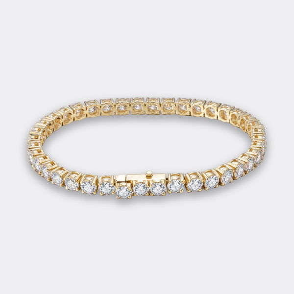 Gold Tennis Bracelet