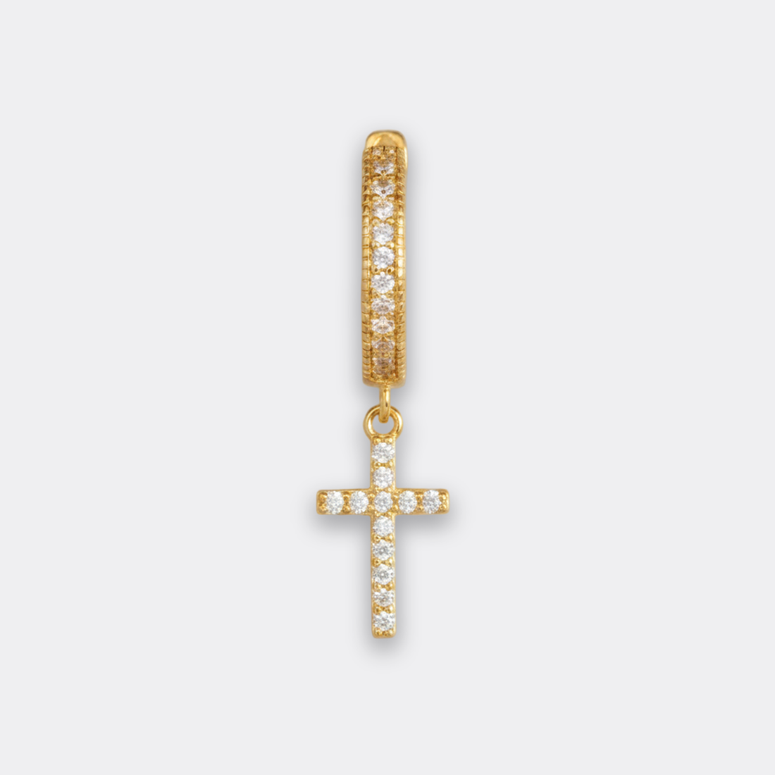 Iced Cross Studs — image 2