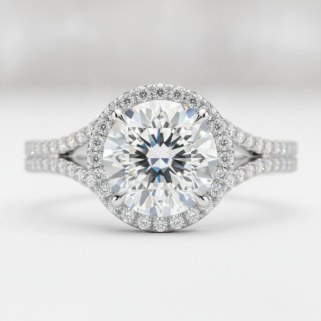6-Prong Round Solitaire Ring — image 2