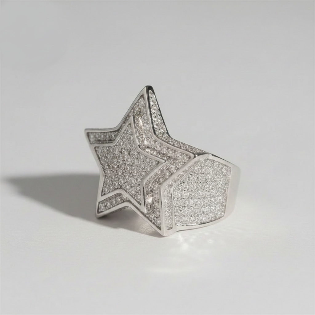 Iced Star Ring — image 3