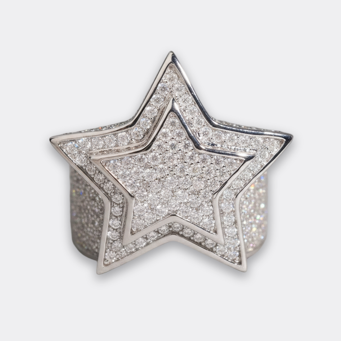 Iced Star Ring — image 1