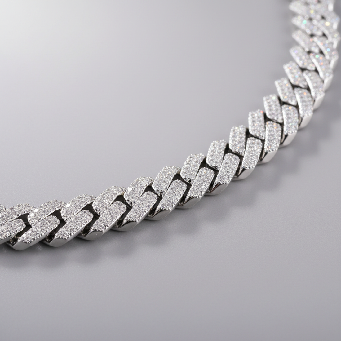8mm Iced Cuban Chain — image 2