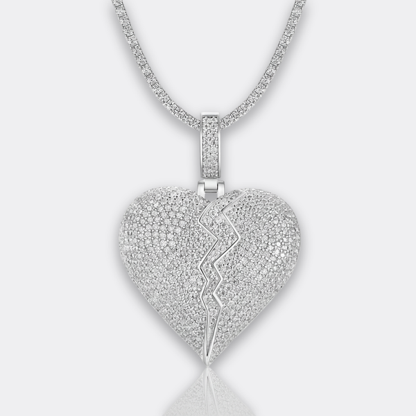 Heart Moissanite Pendant