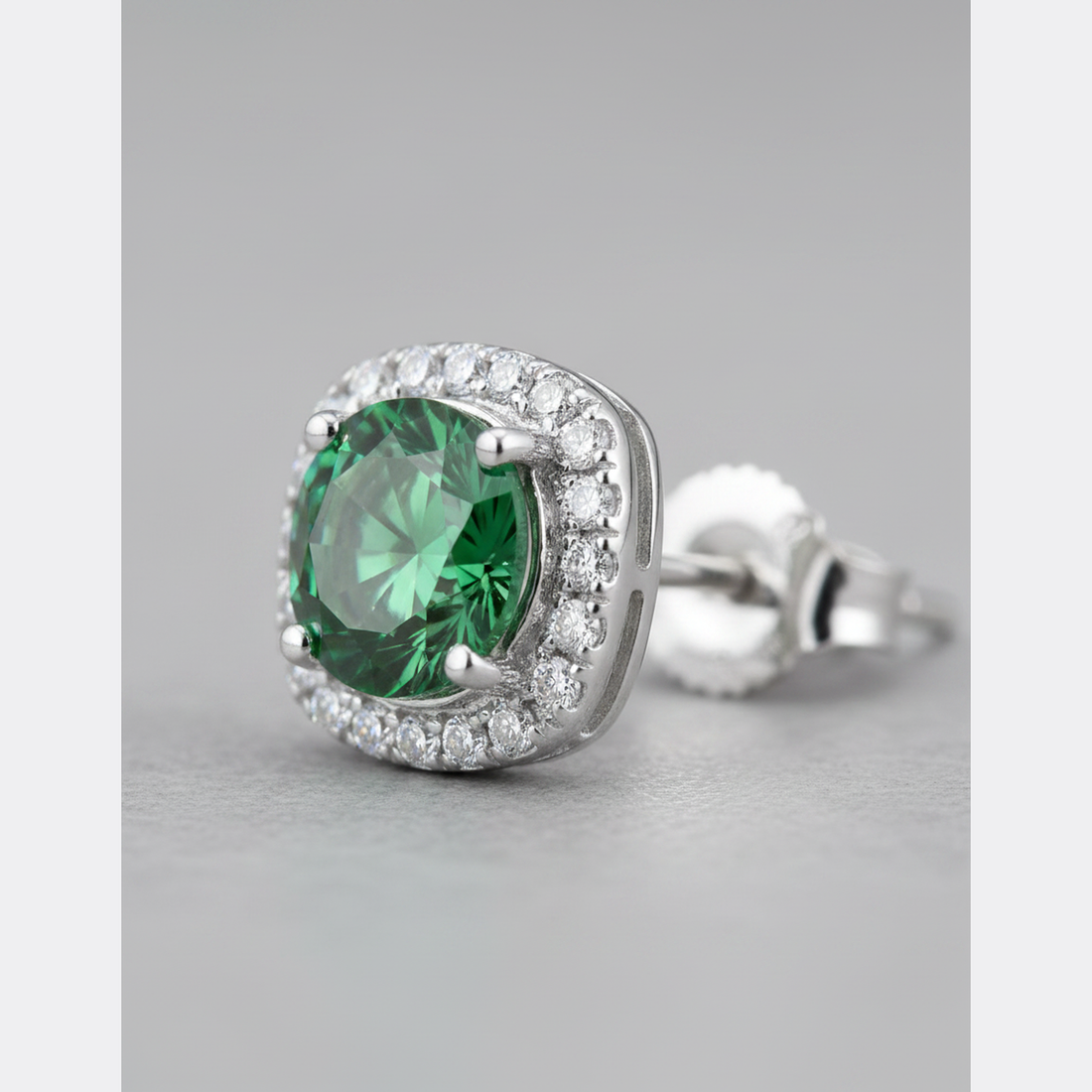 Round Halo Studs — image 2